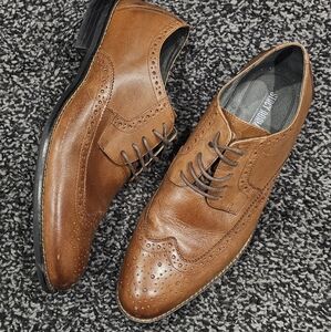 STACY ADAMS MENS WINGTIP DRESS SHOES